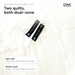 Light and medium dual-zone quilts
