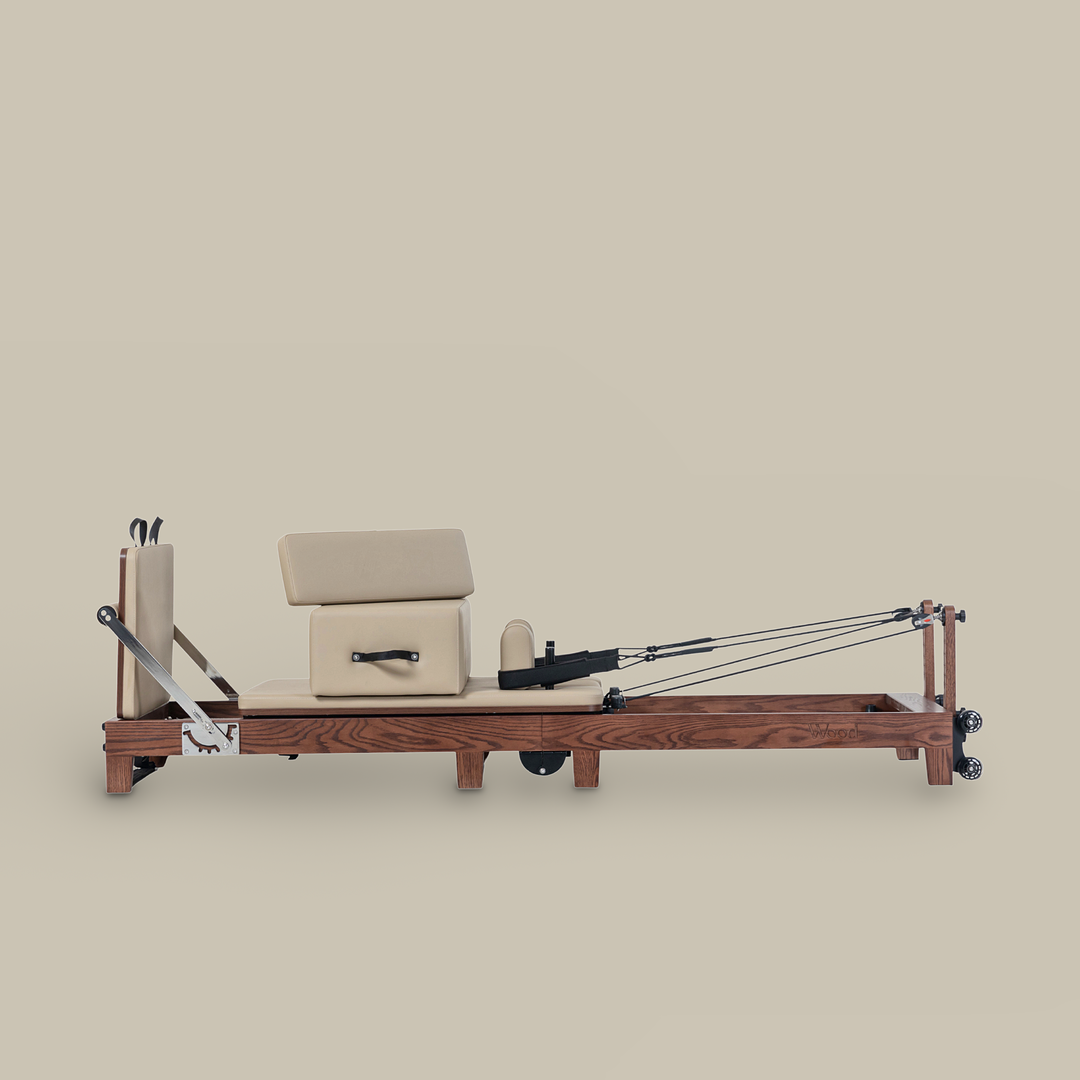 Wood Reformer The Walnut Foldable Pilates Reformer - main product image