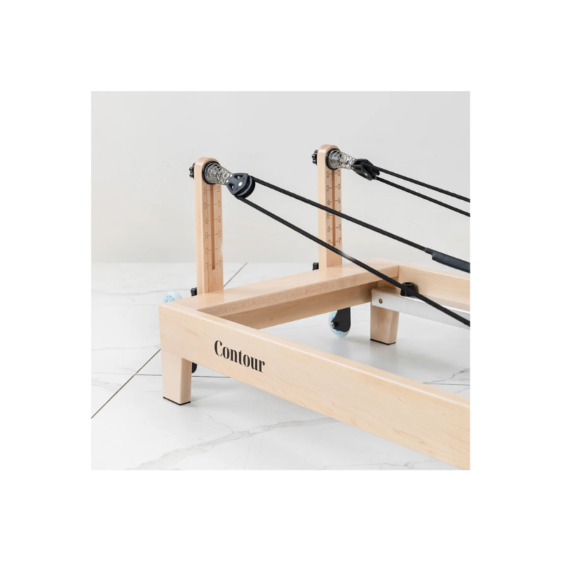 ContourFoldingWoodenPilatesReformerMachine6