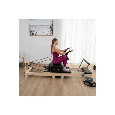 Contour_Folding_Wooden_Pilates_Reformer_Machine_Black_benefits