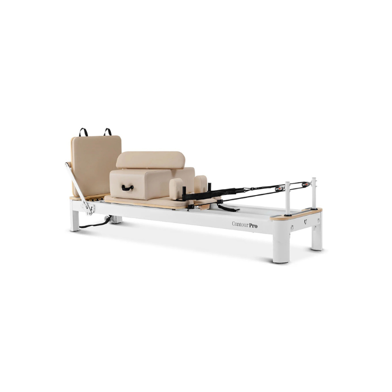 Contour_Pro_Aluminium_Pilates_Reformer_Machine_Beige_spring