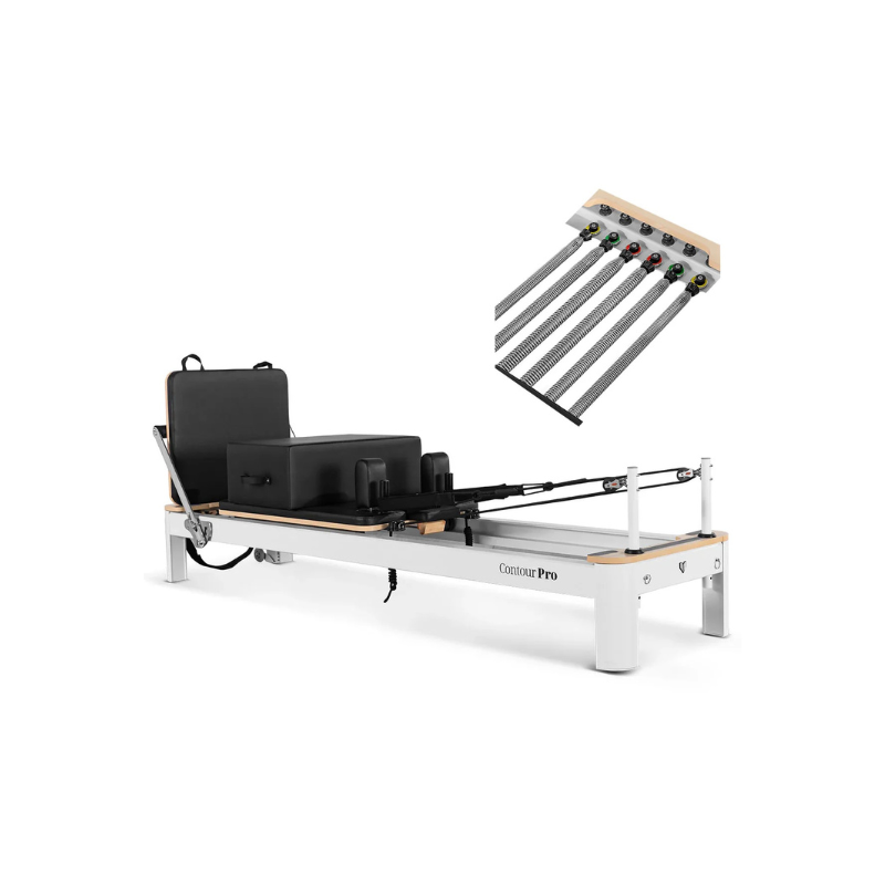 Contour_Pro_Aluminium_Pilates_Reformer_Machine_Black_spring
