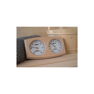 Harvia_thermometer_Hygrometer_display