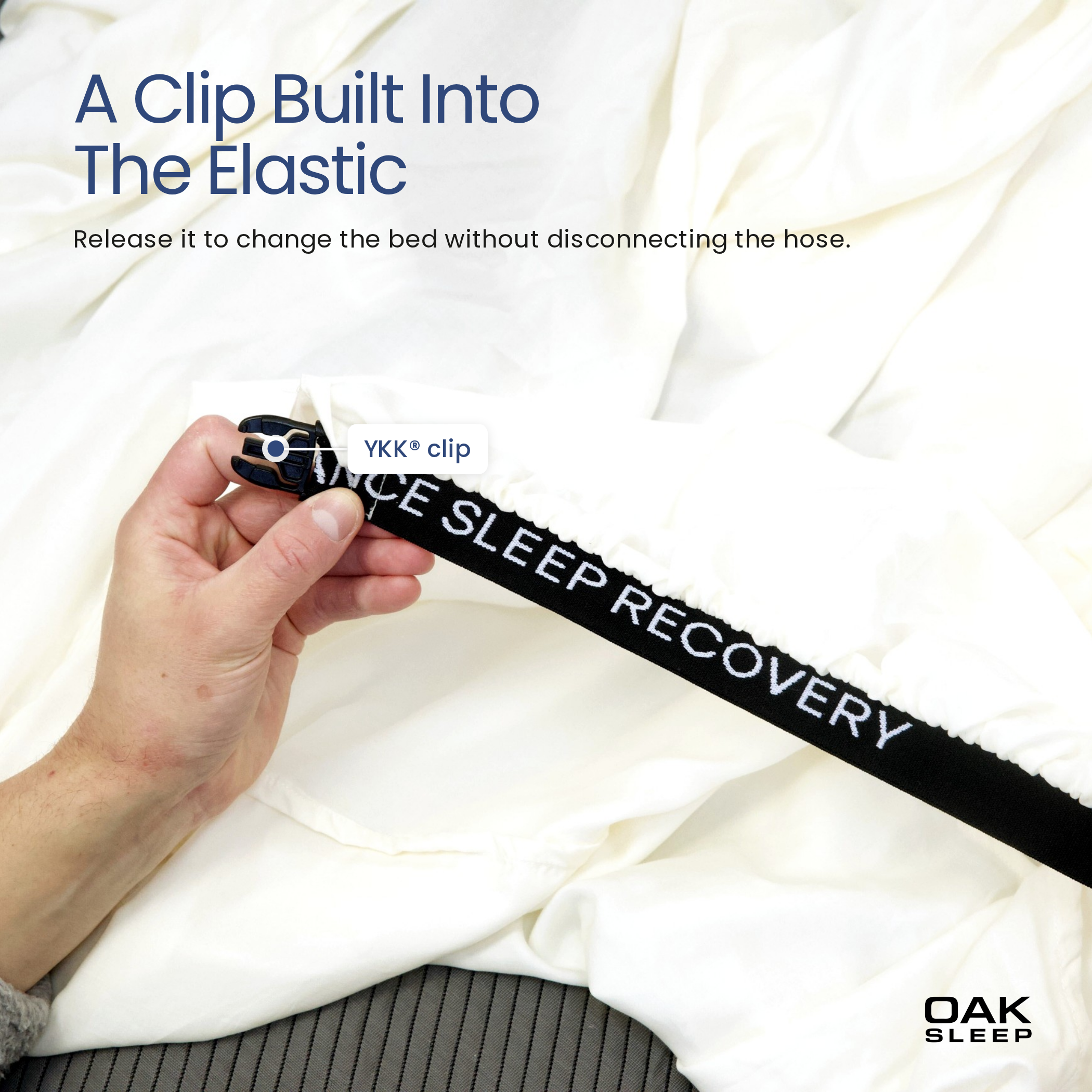 HydroClip waterproof mattress protector
