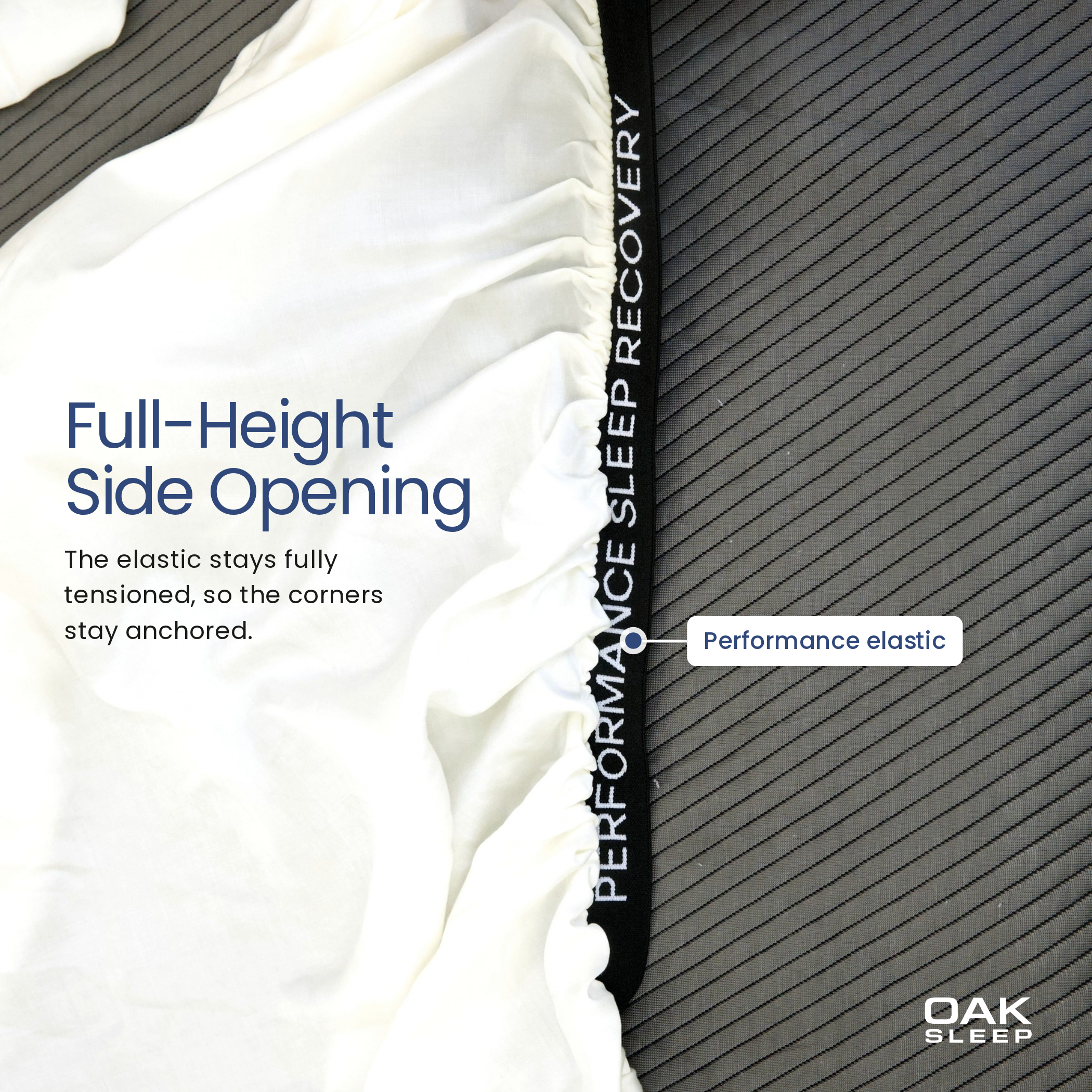 HydroClip sheet set with Oak Sleep HUB