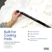 HydroClip side opening for cooling pad hose