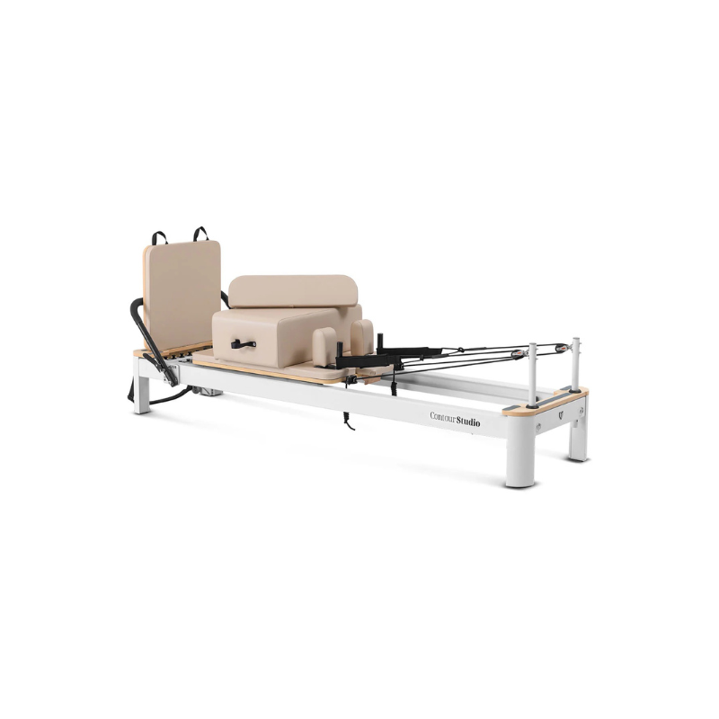 Lifespan_Fitness_Contour_Studio_Commercial_Pilates_Reformer_Bed_Set_6