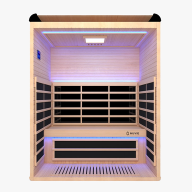 nuvie 3 person infrared sauna sunlighten