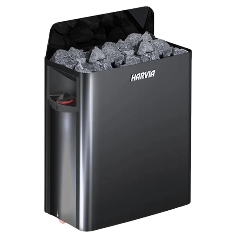 Nuvie outdoor hybrid sauna stone heat