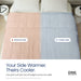 Couple sharing the dual-zone quilt