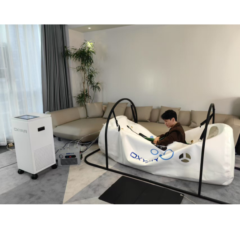 OxyAir Hyperbaric Chamber Deflated Home Frame