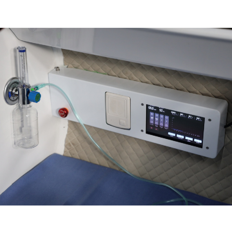 OxyAir Stainless steel Hyperbaric Chamber Inside Control