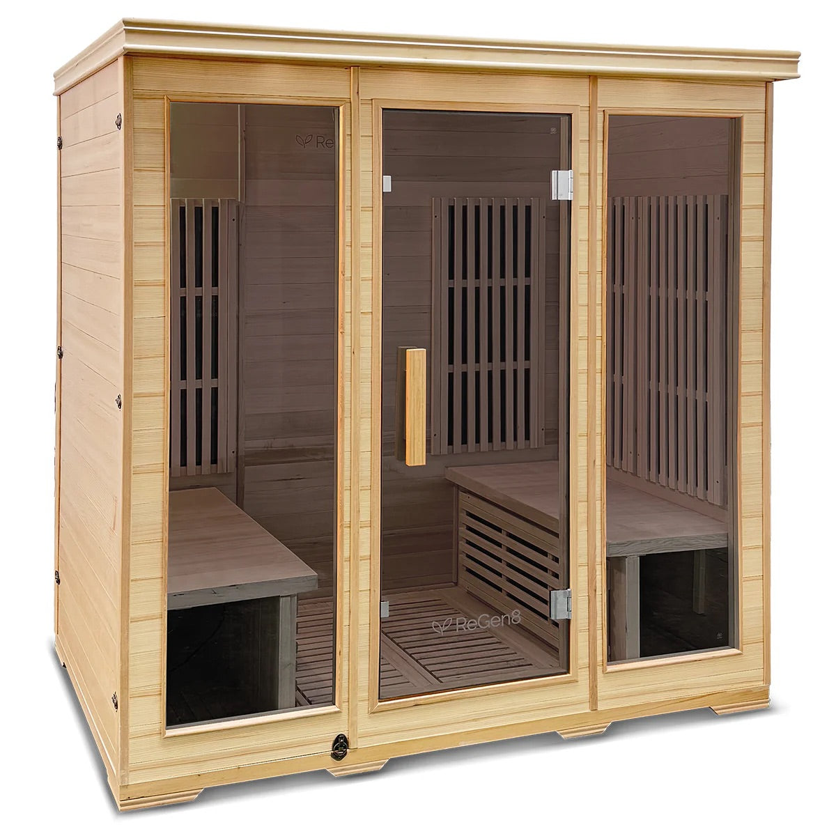 Regen8 4 person infrared Sauna front