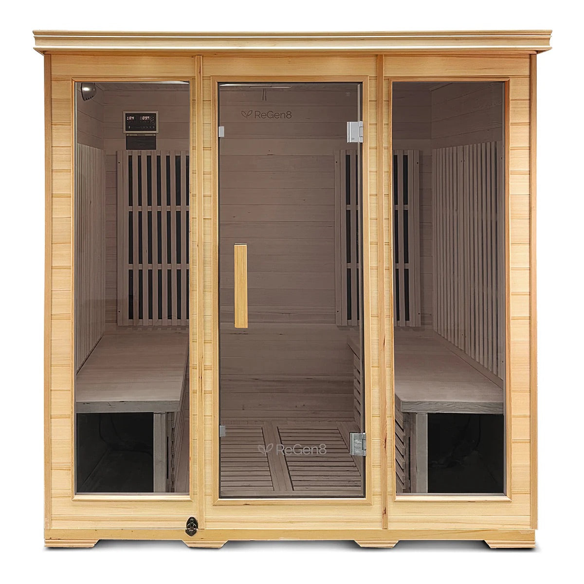 Regen8 4 person infrared Sauna front
