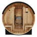 ReGen8 Venturo barrel sauna front porch