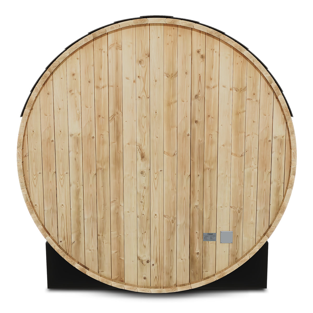 ReGen8 Venturo barrel sauna tempered glass door