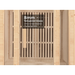 ReGen8 2 person outdoor sauna hemlock