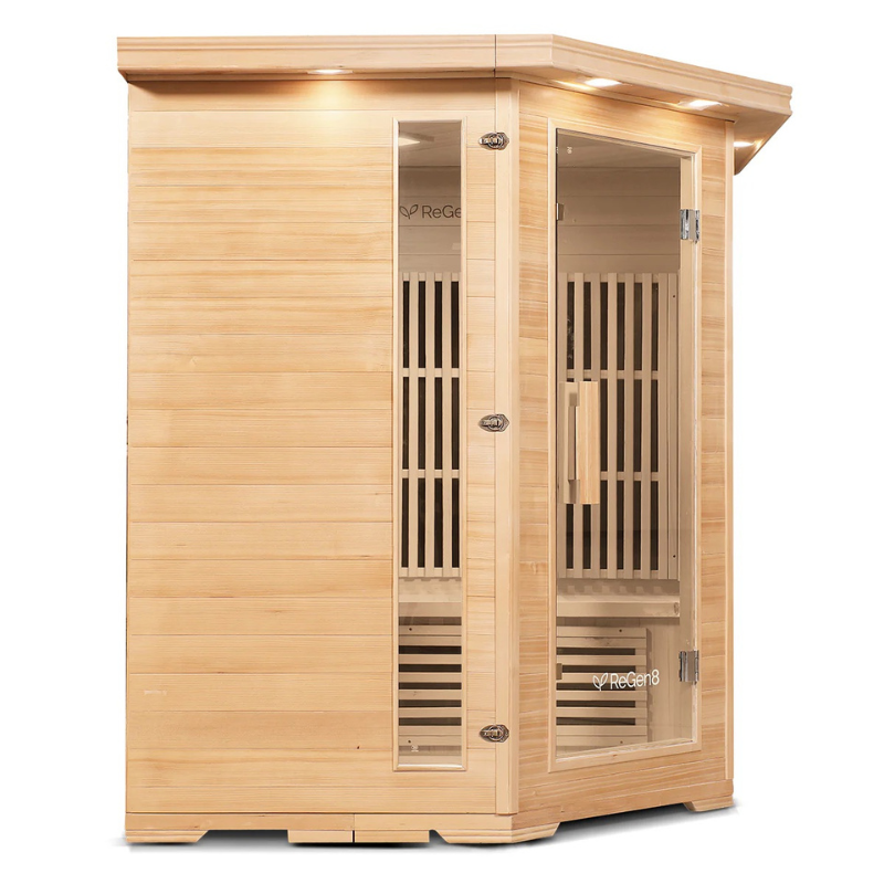 ReGen8 Indoor sauna 4 person corner