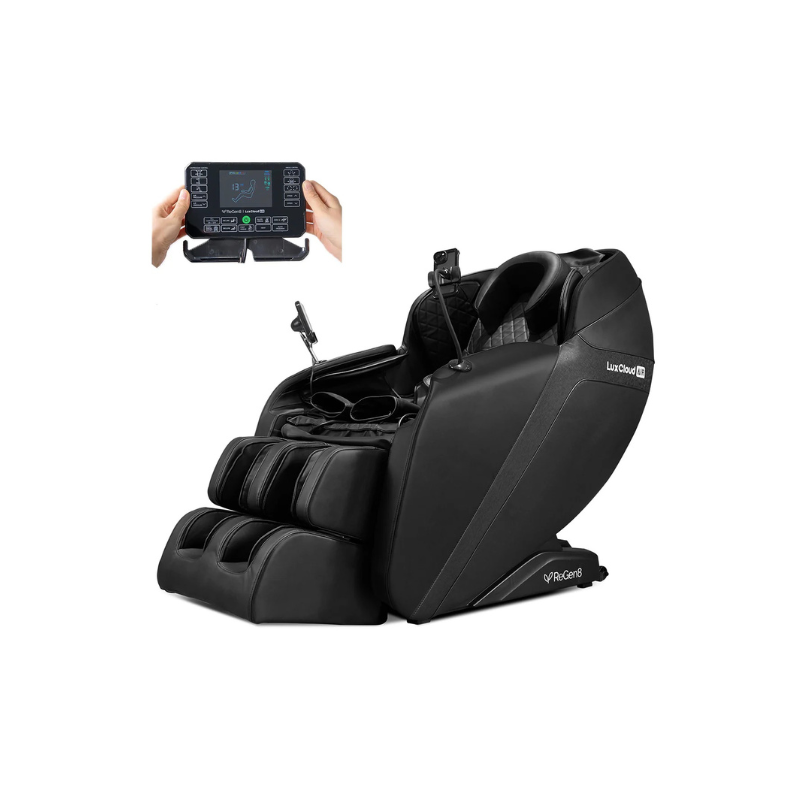 Regen8LuxCloudAir-ZeroGravityHeatedMassageChairblack