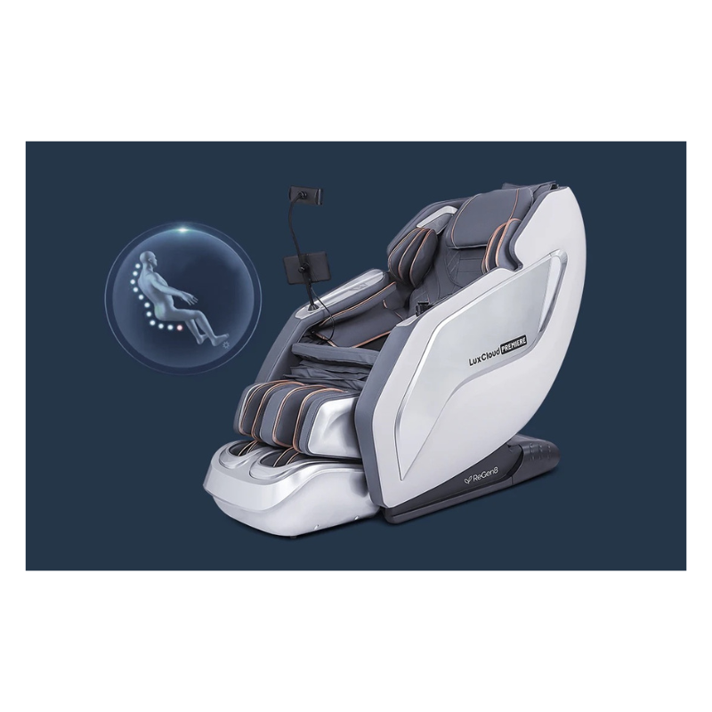 Regen8LuxCloudPremiere-PremiumZeroGravityMassageChairwithDualSLRollers