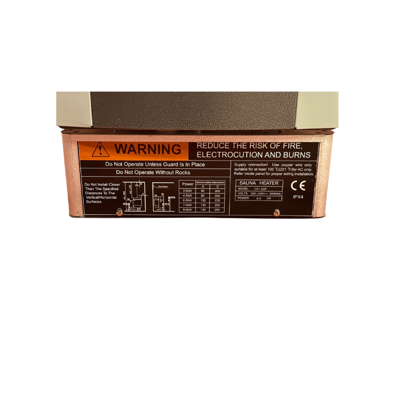 Sauna electric heater stove 4