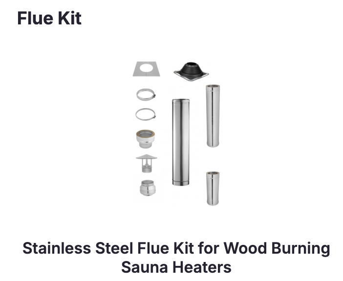 Wood Burning Heater Sauna Stove with Flue Kit HARVIA LEGEND 150 (16 kW)
