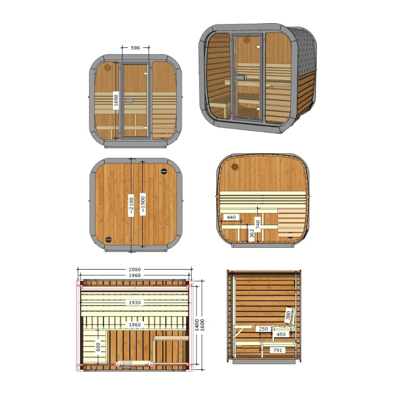 Shymsaunas3-5person