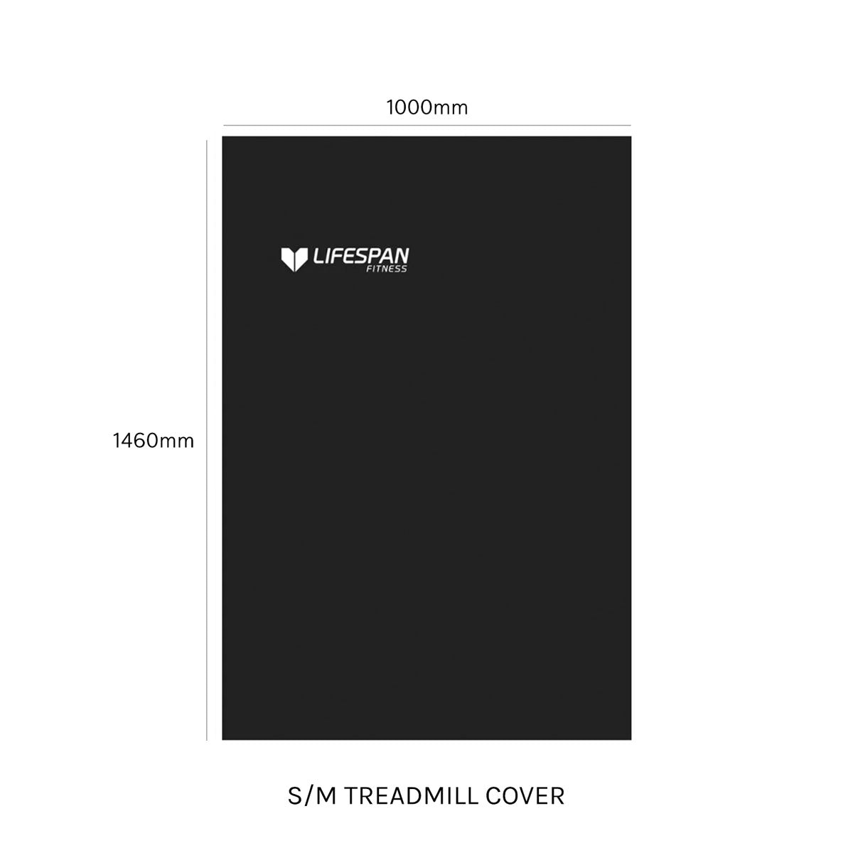 S/M folding treadmill cover dimensions 1000mm x 1460mm