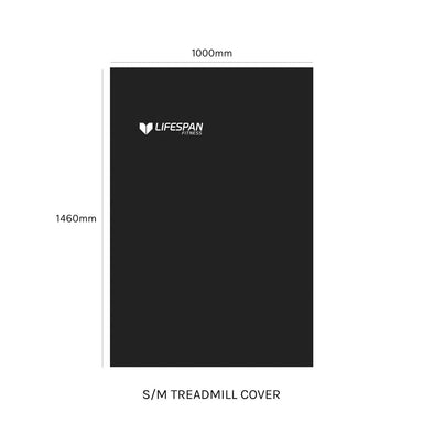 S/M folding treadmill cover dimensions 1000mm x 1460mm