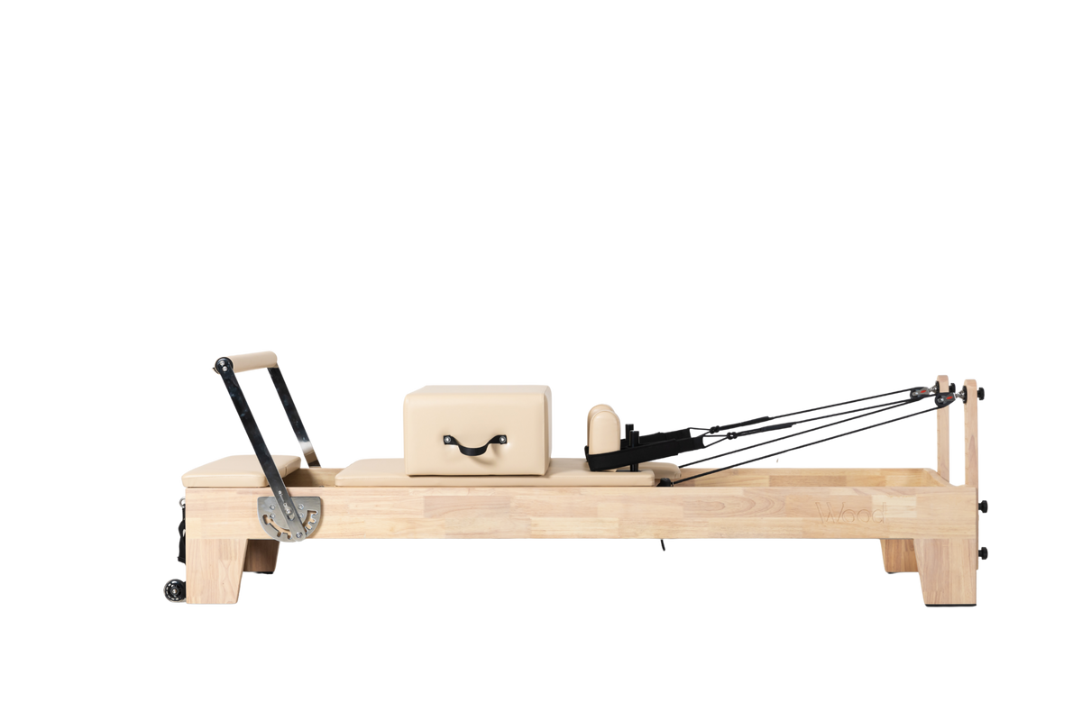 Wood Reformer The Oak Studio Tower Pilates Reformer - studio and home use