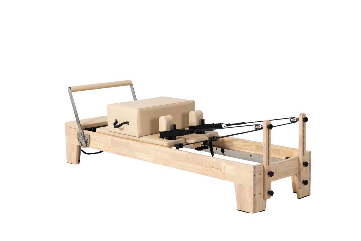 Wood Reformer The Oak Studio Pilates Reformer - Pilates training view