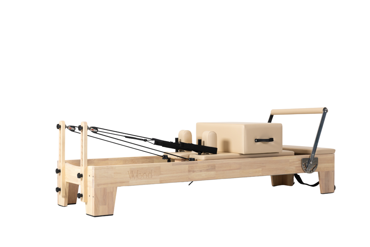 Wood Reformer The Oak Studio Tower Pilates Reformer - product detail