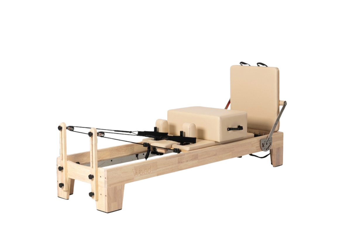 Wood Reformer The Oak Studio Pilates Reformer - solid wood construction