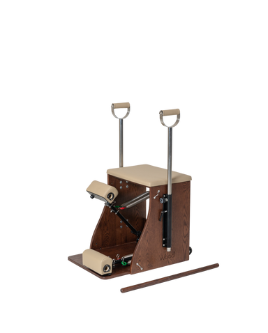 Wood Reformer The Walnut Wunda Pilates Chair - solid wood construction
