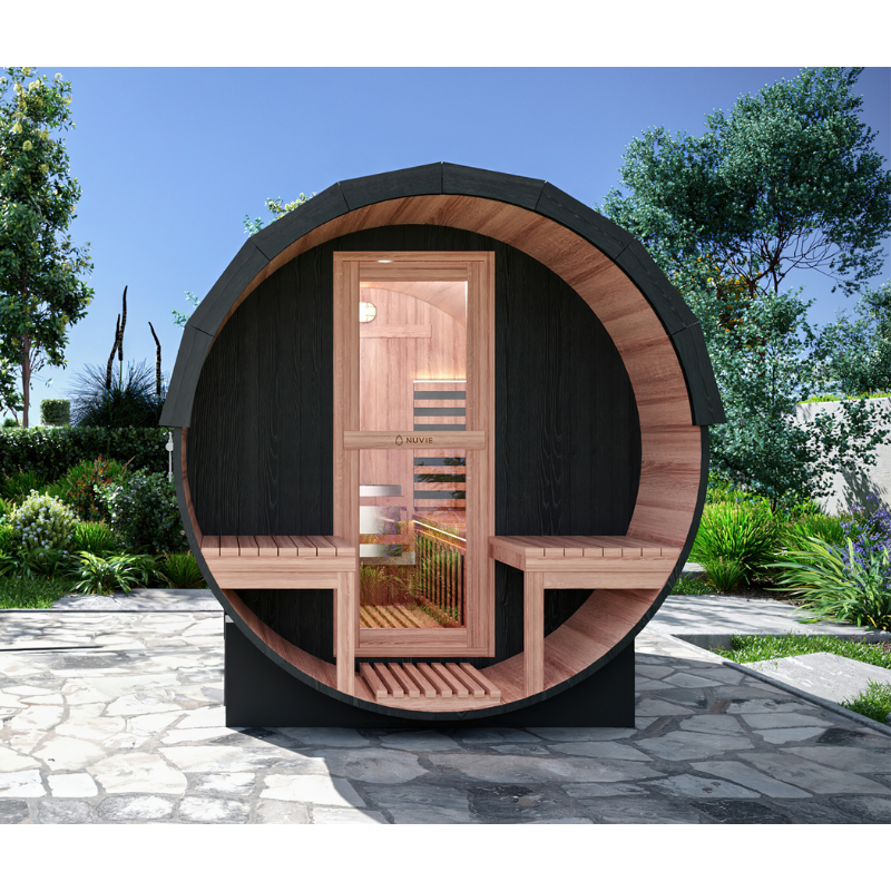 barrel sauna after workout
