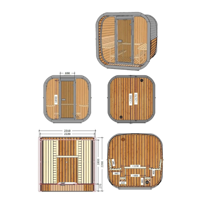best outdoor infrared sauna