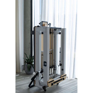 core-collab-queen-foldable-reformer-folded-upright-compact-storage