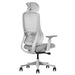 Lifespan Fitness DM8 Ergonomic Office Desk Chair (White/Grey)