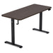 Lifespan Fitness ErgoDesk Electric Standing Desk 140cm (Walnut/Black)