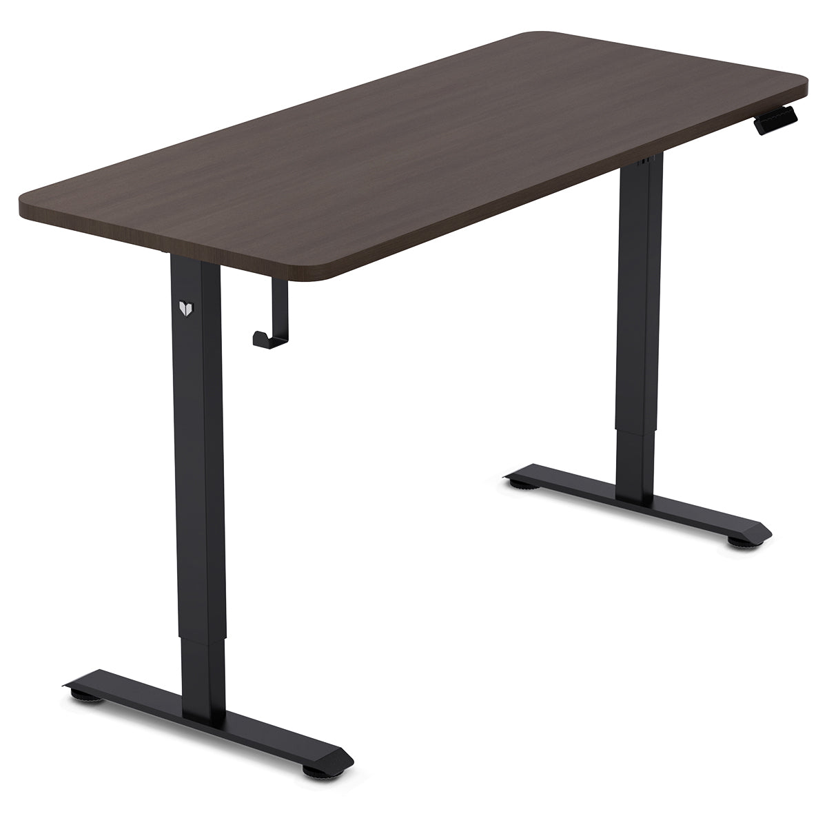 Lifespan Fitness ErgoDesk Electric Standing Desk 140cm (Walnut/Black)