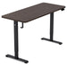 Lifespan Fitness ErgoDesk Electric Standing Desk 140cm (Walnut/Black)