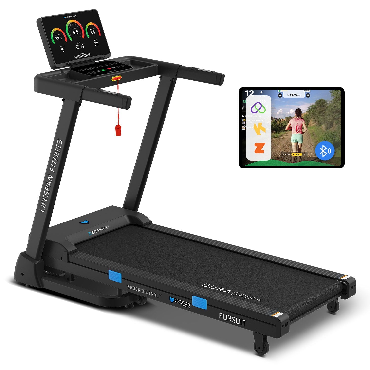 Lifespan Fitness Pursuit 4 Treadmill - Console Detail
