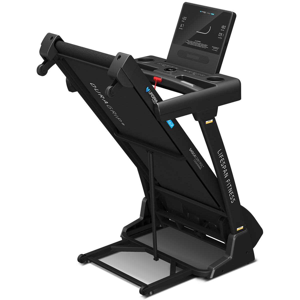 Lifespan Fitness Pursuit MAX 2 Treadmill - incline detail