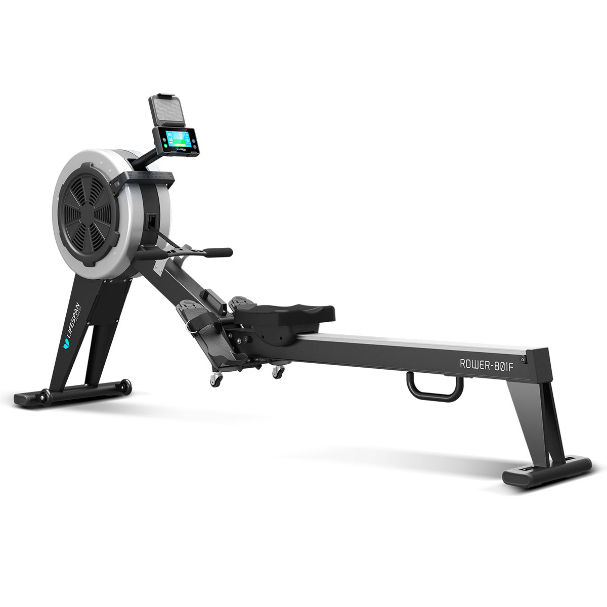 Lifespan Fitness ROWER-801F Air & Magnetic Commercial Rowing Machine - Folded Storage
