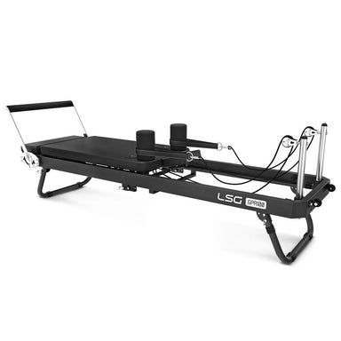 lsg-gpr100-foldable-pilates-reformer-machine-front-angle-view