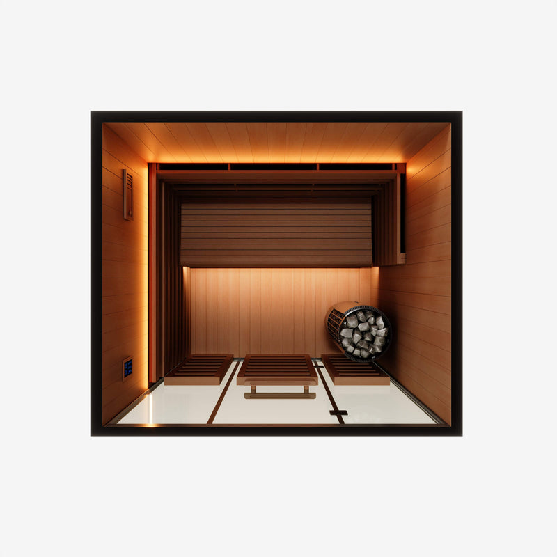 NUVIE Element Hybrid Cabin Sauna - product image 4