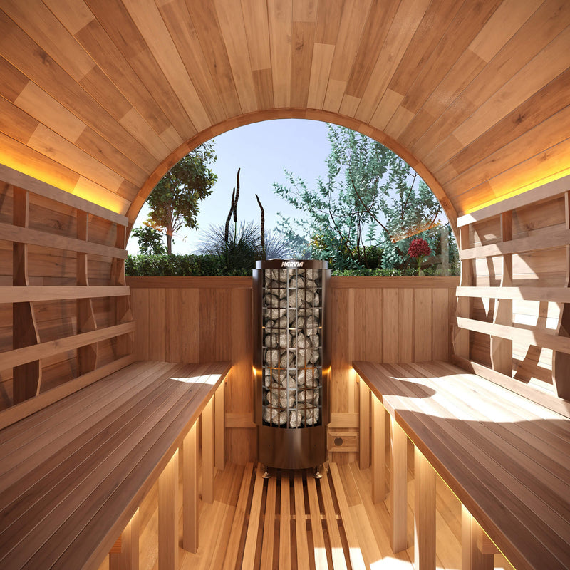 NUVIE Pure Traditional Barrel Sauna - product image 3