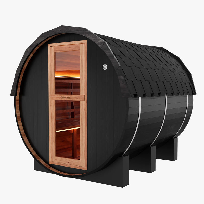 NUVIE Pure Traditional Barrel Sauna - product image 5