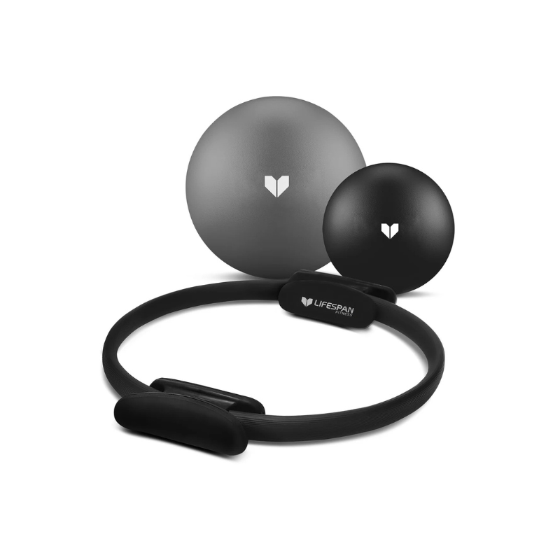 pilates accessories set ball and ring
