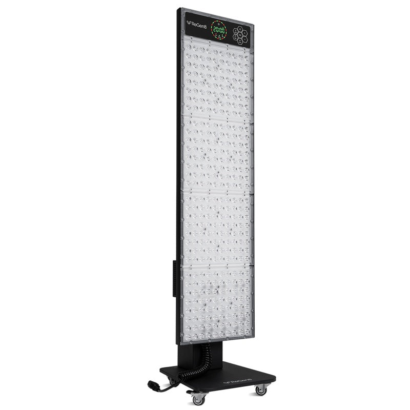regen8-1600w-freestanding-red-light-therapy-panel-side-angle-off